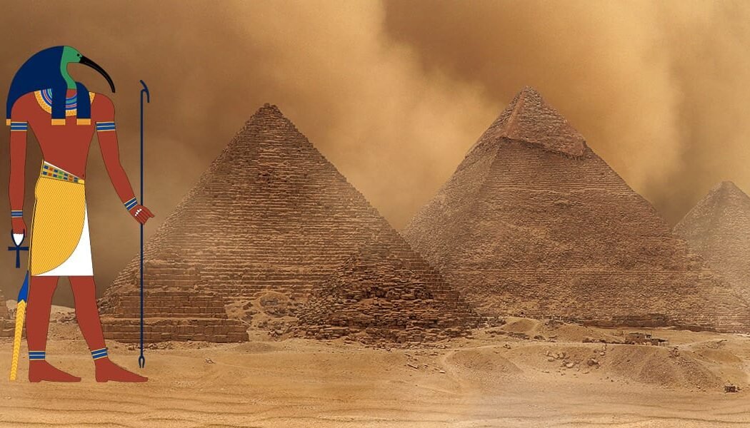 Thoth and the Pyramids in Ancient Egypt