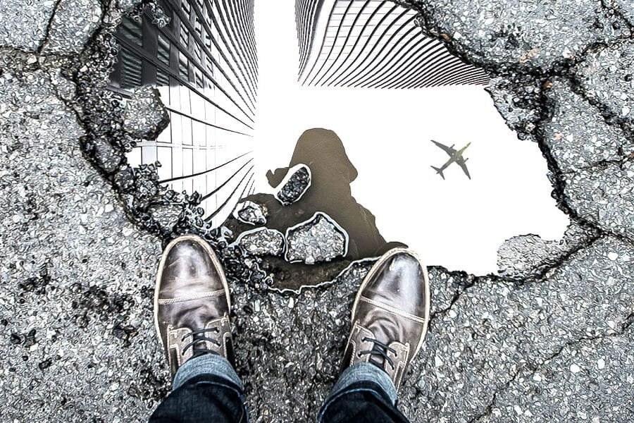 Sudden, Unexpected Projections
