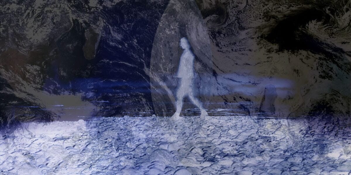 Walking Between Two Worlds