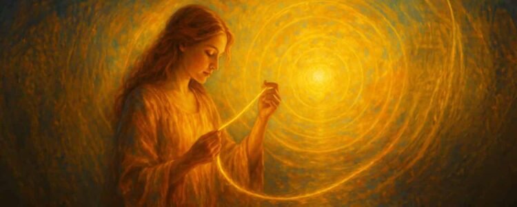 The Rite of the Golden Thread — A Sacred Merging of Souls