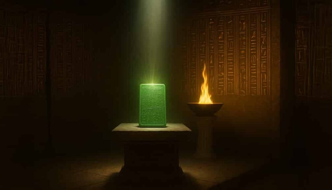 Mapping the Emerald Tablets