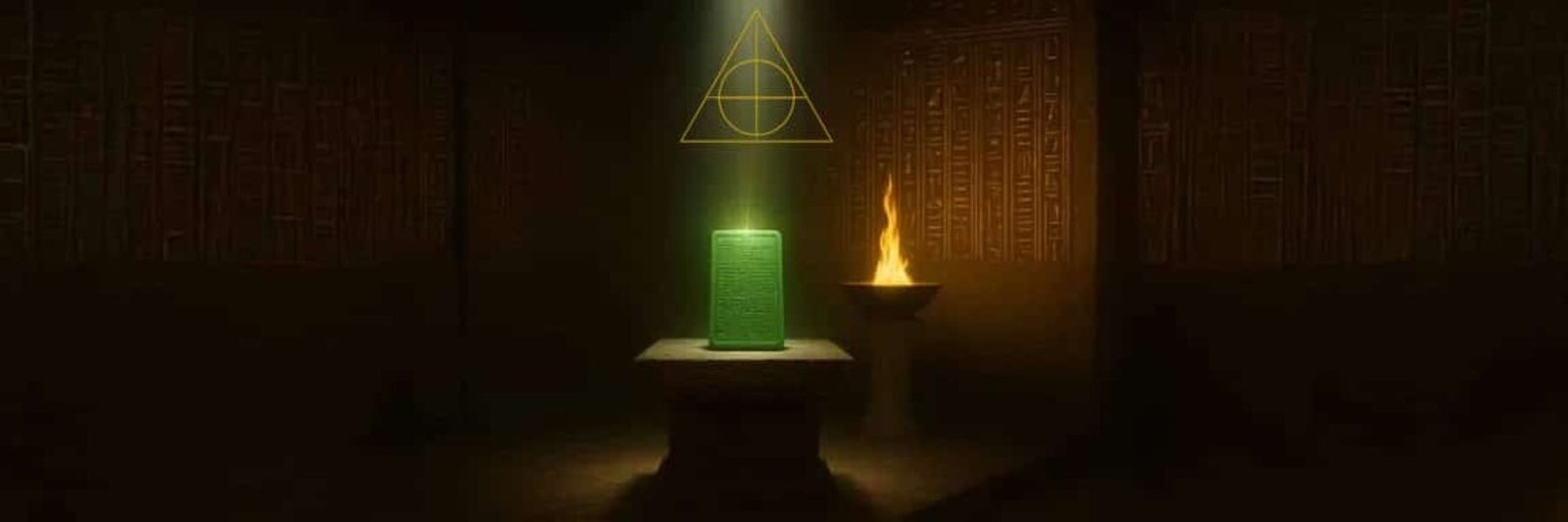 Mapping the Emerald Tablets